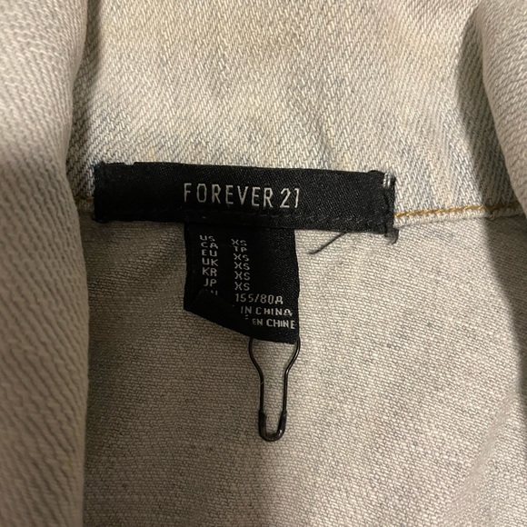 Forever 21 Jeans vest - Picture 2 of 2